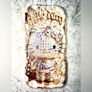 Hello Kitty Gold Brown Phone Case IPhone 16